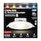 Feit Electric Feit White 6 in. W Aluminum LED Canless Recessed Downlight 85 W LED56HOJBX6WYCA - alternate 1